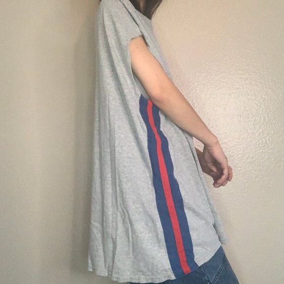 Y2K Nascar Striped Muscle Tank - Picture 4 of 6